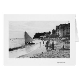 Waikiki Beach and Boats Honolulu