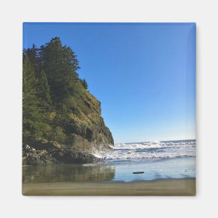 Waikiki Beach, Cape Disappoinment, Washington Magnet