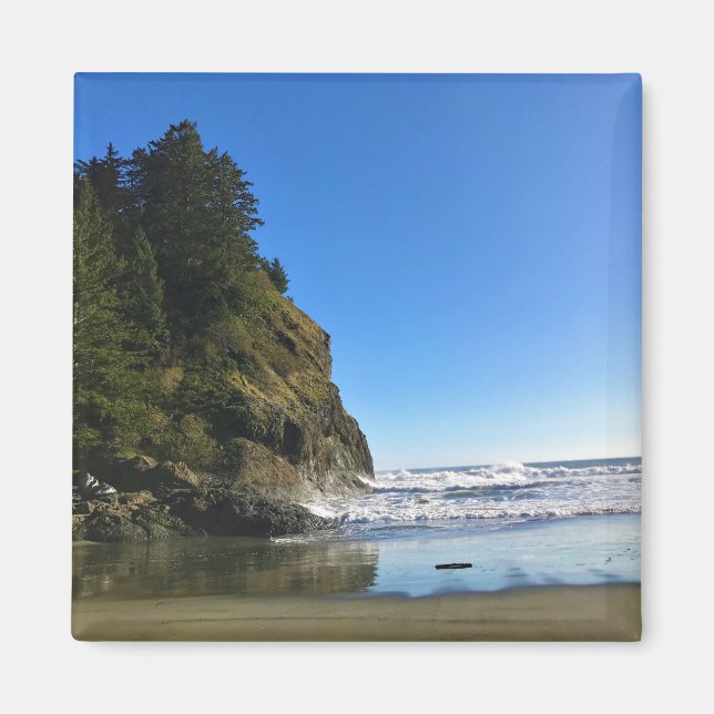 Waikiki Beach, Cape Disappoinment, Washington Magnet (Vorne)