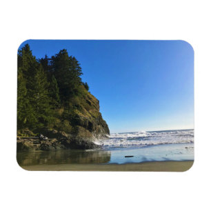 Waikiki Beach, Cape Disappoinment, Washington Magnet