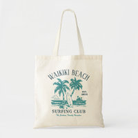 Waikiki Beach Family Urlaub Vintages Surflogo