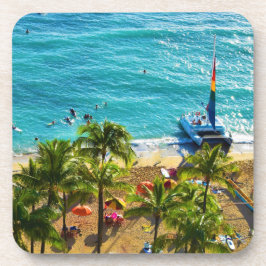 Waikiki Beach Getränkeuntersetzer