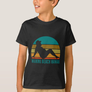 Waikiki Beach Hawaii Spaß Funny Drink Adult Jo T-Shirt