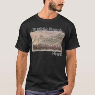 Waikiki Beach Hawaii Typ Shirt