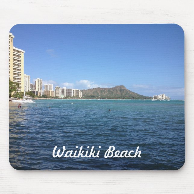 Waikiki Beach Mousepad (Vorne)