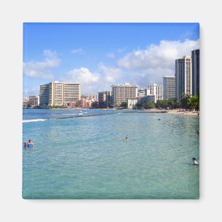 Waikiki Beach, Oahu, Hawaii Magnet