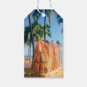 Waikiki Beach Surfboards Geschenkanhänger