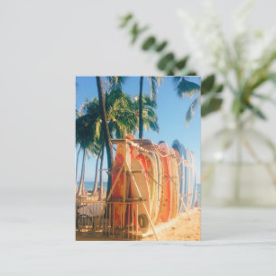 Waikiki Beach Surfboards Postkarte