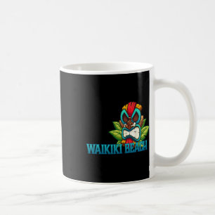 Waikiki Beach Tiki - Strände von Hawaii Kaffeetasse
