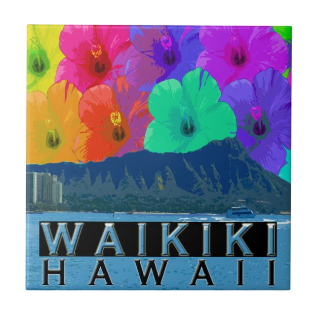 Waikiki Fliese (Vorderseite)