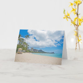 Waikiki Frühjahr 2020 Faltkarte Karte