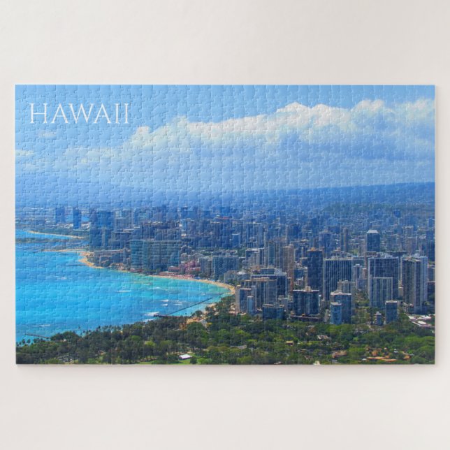 Waikiki Hawaii Puzzle (Horizontal)