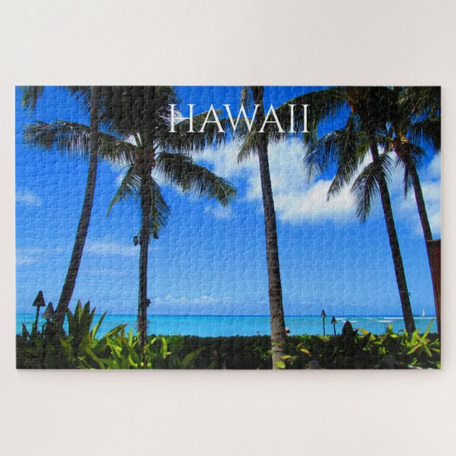 Waikiki Hawaii Puzzle (Horizontal)
