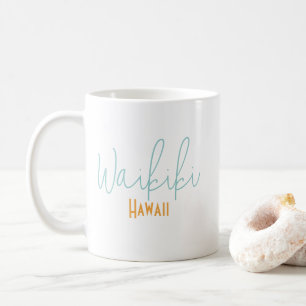 Waikiki, Hawaii-Reiseandenken  Kaffeetasse