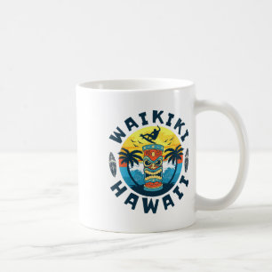 Waikiki Hawaii Strand Surfen Sommerferien Für M Kaffeetasse