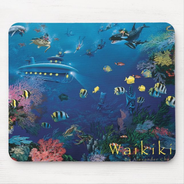 Waikiki Mousepad (Vorne)