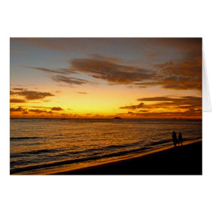 Waikiki Sonnenuntergang