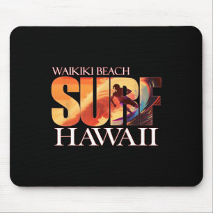 Waikiki-Strand Hawaii Hawaiianische Inseln Surfen Mousepad
