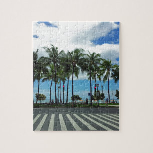 Waikiki Strand Hawaii Puzzle