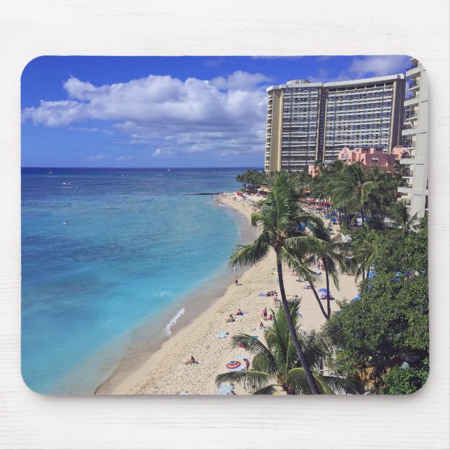 Waikiki Strand Mousepad (Vorne)