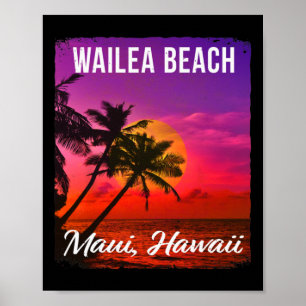 Wailea Beach Maui Hawaii Poster