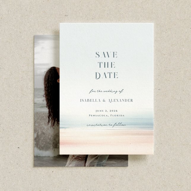 Wailea Photo Wedding Save The Date (Von Creator hochgeladen)