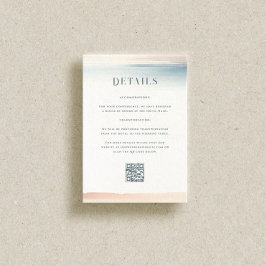 Wailea Wedding QR Code Begleitkarte