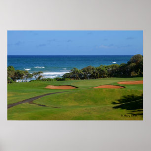 Wailua Golf Hole 17 Poster