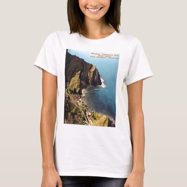 Waima, Tokomaru Bucht, Eastcoast, Neuseeland T-Shirt (Vorderseite)