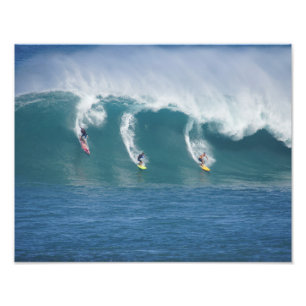 Waimea Bay Big Surf Fotodruck
