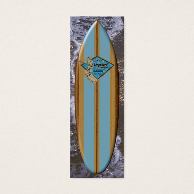 Waimea Bay Surfboard Lesezeichen (Vorderseite)