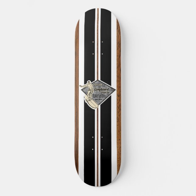 Waimea Bay Vintag Surf Skateboard (Vorderseite)