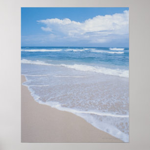 Waimea Bucht, Oahu, hawaiische Inseln Poster