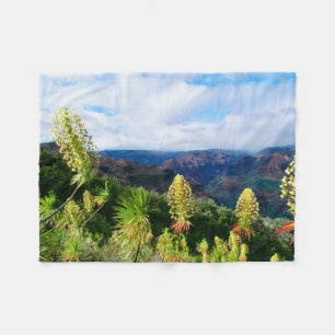 Waimea Canyon Kauai, Hawaii Fleecedecke