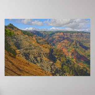 Waimea Canyon, Kauai, Hawaii Poster