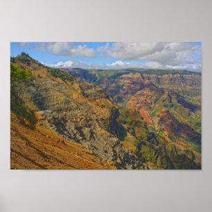 Waimea Canyon, Kauai, Hawaii Poster