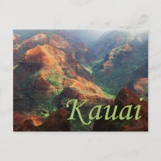 Waimea Canyon Postcard Postkarte