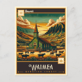 Waimea, Hawaii | VINTAG Postkarte