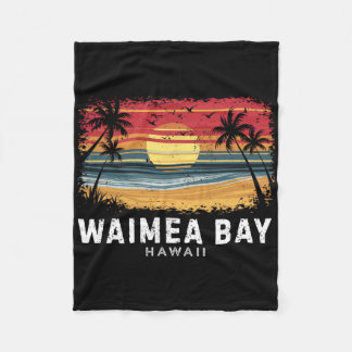 Waimea Y Hawaii Surfboard Beach  Fleecedecke