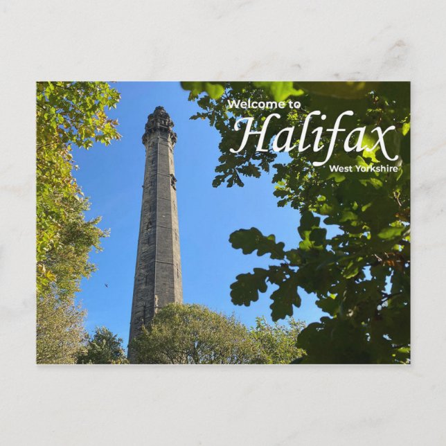 Wainhouse Tower Halifax Postcard Postkarte (Vorderseite)