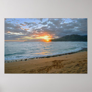Wainiha-Bucht, Kauai, Hawaii, Sonnenaufgang Poster