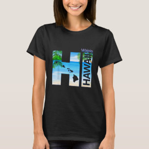 Waipio HI Hawaii Aloha Staat Vacation T-Shirt