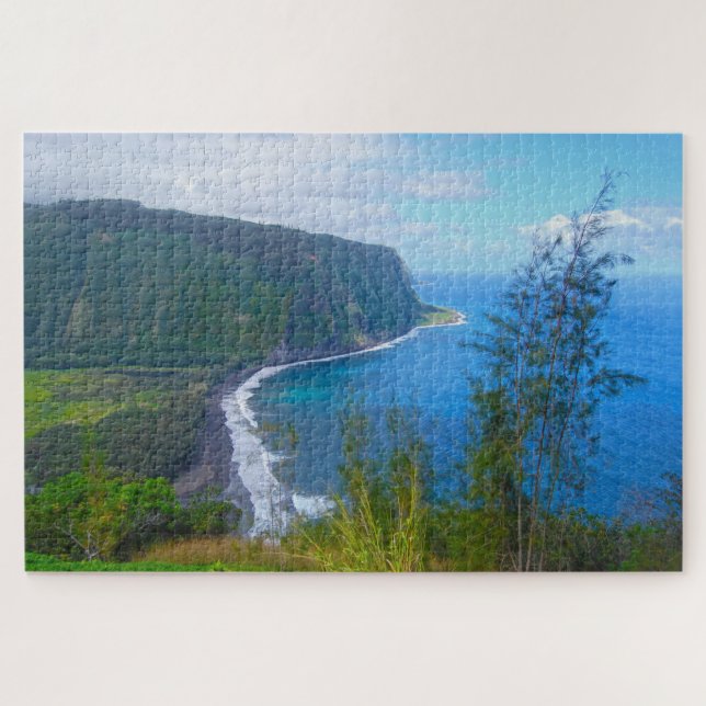 Waipio Valley Lookout, Hawaii Puzzle (Horizontal)