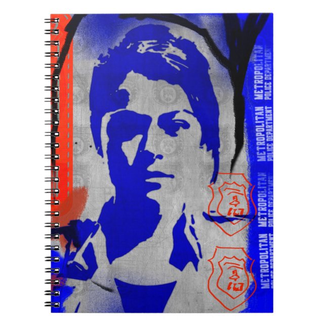 WaisenKinders-Silhouette des SCHWARZ-| Beth Notizblock (Vorderseite)