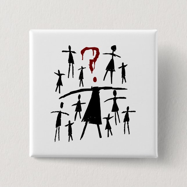 Waisenschwarzes | Helena - Klon-Skizze Button (Vorderseite)