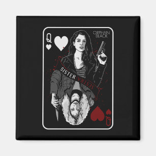 Waisenschwarzes   Sarah u. Helena - Magnet