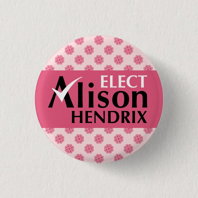 Waisenschwarzes wählen Alison Hendrix Button (Vorderseite)
