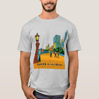 Waitematā Harbourfront Pop Art Auckland T-Shirt