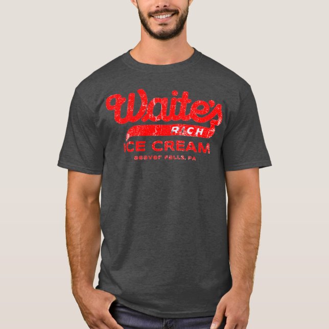 Waite's Ice Cream - Beaver Falls, PA T-Shirt (Vorderseite)