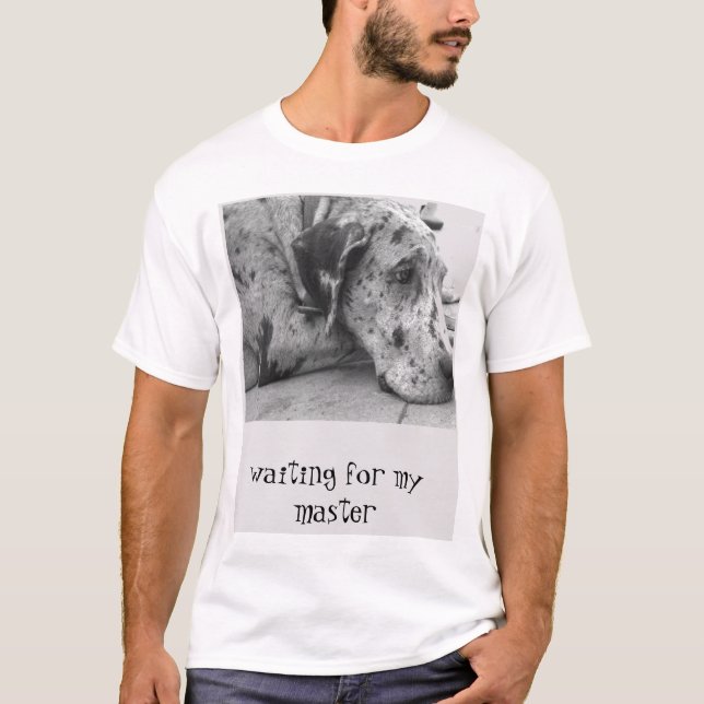 waitimg für meinen Meister T-Shirt (Vorderseite)